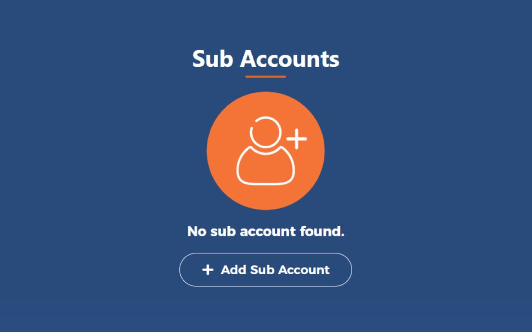Create Sub Account